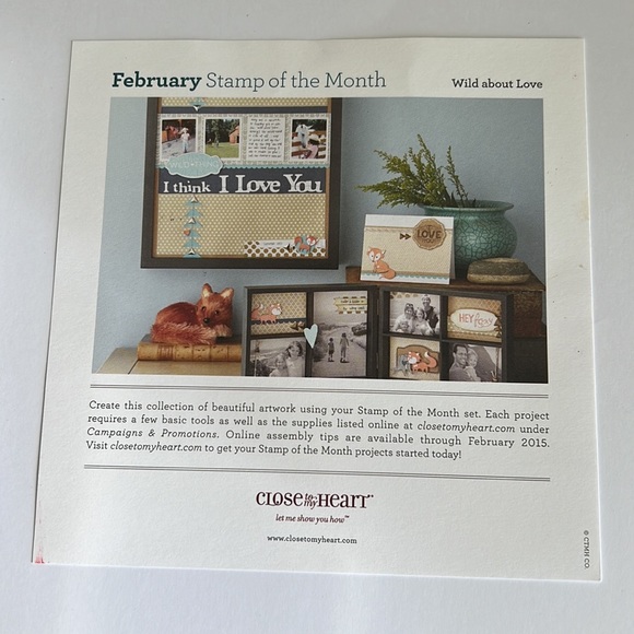 Retired CTMH stamp S1402 used. - Picture 2 of 2